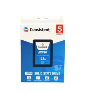 Consistent SSD 128GB 2.5 Inch 5 Year Warranty