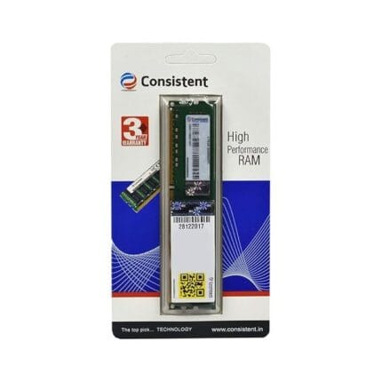 Consistent 4GB DDR3 RAM 1600MHz Desktop Memory PC With 3 Years Manufacturer Warranty