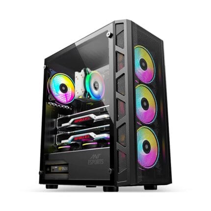 Ant Esports Gaming Cabinet 510 Air Mid Tower ARGB