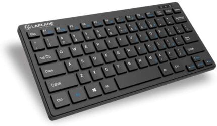 Lapcare Usb Wired Keyboard D-Lite - Black 87 Key Mini Multimedia