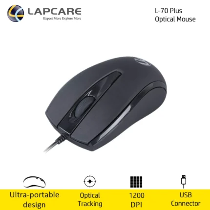 Lapcare Wired USB Mouse L-70 Plus