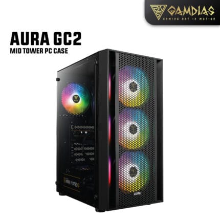 Gamdias Cabinet AURA GC-2 Gamming Cabinet