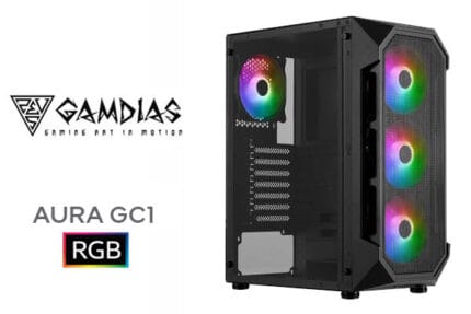 Gamdias Cabinet AURA GC-1 Gamming Cabinet