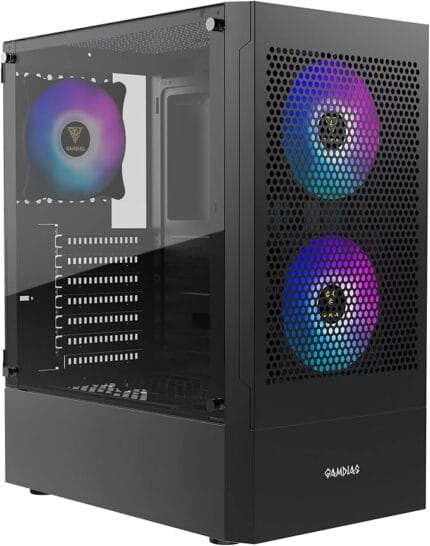 Gamdias Cabinet TALOS E3 Mesh MID Tower Black Gamming Cabinet